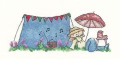 Схема для вышивания крестом "Садовый фестиваль//Garden Festival" Heritage Crafts