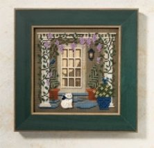 Набір для вишивання "Wisteria Welcome//Вітання з гліцинією" Mill Hill MH146102