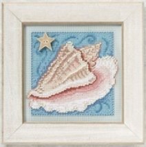 Набір для вишивання "Conch Shell//Мушля" Mill Hill MH140102