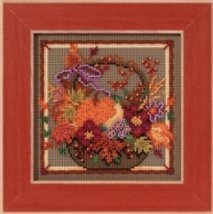 Набір для вишивання "Autumn Basket//Осінній кошик" Mill Hill MH143203
