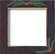Оригинальна рамка Matte Black w/Pine Boughs для наборів Mill Hill