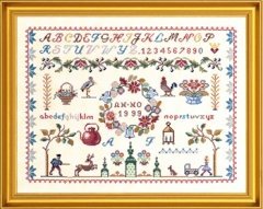 Набір для вишивання "Семплер (Sampler)" Eva Rosenstand