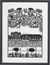 Набір для вишивання "Гавань (Papercut Harbour)" Eva Rosenstand