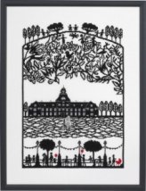 Набір для вишивання "Замок (Papercut Castle)" Eva Rosenstand