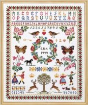 Набір для вишивання "Семплер (Sampler)" Eva Rosenstand