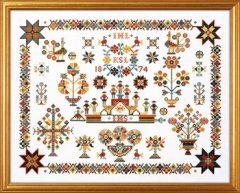 Набір для вишивання "Семплер (Sampler)" Eva Rosenstand