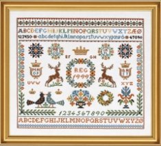 Набір для вишивання "Семплер (Sampler)" Eva Rosenstand