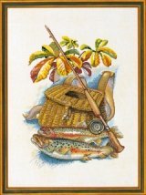 Набір для вишивання "Риболовля (Fishing)" Eva Rosenstand
