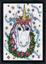 Набір для вишивання хрестиком "Unicorn//Єдиноріг" Design Works