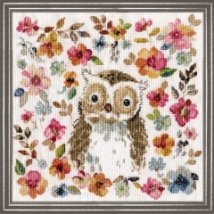 Набір для вишивання хрестиком "Owl//Сова" Design Works