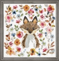 Набір для вишивання хрестиком "Fox//Лисиця" Design Works