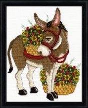 Набір для вишивання хрестиком "Donkey//Ослик" Design Works