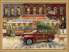 Набір для вишивання хрестиком "Christmas Dinner//Різдвяна вечеря" Design Works