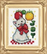 Набір для вишивання хрестиком "Joy Kitty//Кошеня радості" Design Works
