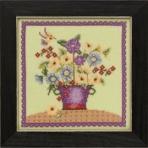Набір для вишивання "Floral Bouquet//Квітковий букет" Mill Hill