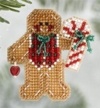 Набір для вишивання "Gingerbread Boy//Пряниковий хлопчик" Mill Hill