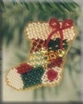 Набір для вишивання "Patchwork Stocking//Петчворк Панчоха" Mill Hill