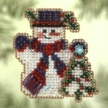 Набір для вишивання "Frosty Fir//Морозяний Єль" Mill Hill