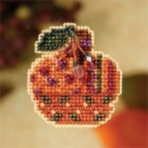 Набір для вишивання "Jeweled Pumpkin//Ювелірний гарбуз" Mill Hill