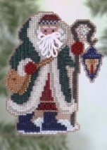 Набор для вышивания "Glacier Santa//Ледник Санта" Mill Hill