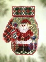 Набор для вышивания "Santa's Night//Ночь Санты" Mill Hill
