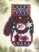 Набор для вышивания "Snowman's Garden//Сад Снеговика" Mill Hill