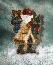 Набір для вишивання "Allegheny Santa//Санта" Mill Hill