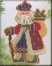 Набір для вишивання "Mt. McKinley Santa//Санта" Mill Hill