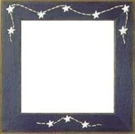 Оригінальна рамка Matte Blue w/Stars & Stitches для наборов Mill Hill