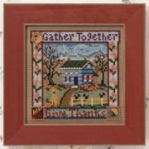 Набір для вишивання "Gather Together//Збираємся разом" Mill Hill