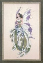 Схема "July's Amethyst Fairy//Липнева аметистова фея" Mirabilia Designs