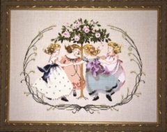 Схема "Ring Around The Rose Tree//Кільце навколо трояндового дерева" Mirabilia Designs
