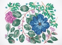 Набір для вишивання "Клематиси (Clematis)" ANCHOR