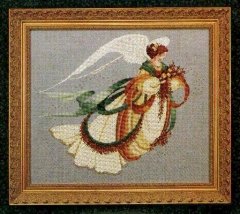 Схема "Angel of Autumn//Ангел Осені" Lavender & Lace