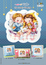 Набор для вышивания (AIDA 14) ''The Lovely Sleeping//Милый сон'' SODA Stitch