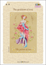 Схема ''The goddess of love//Богиня кохання'' SODA Stitch