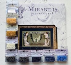 Комплект матеріалів +схема "Garden Muses//Садові Музи" Mirabilia Designs