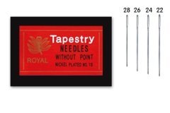 Tapestry 22 (25шт) Набір гобеленових голок для вишивання Royal (Японія)