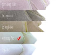 Тканина рівномірна 50х90см (32ct) Cream (80% Льон, 20% Поліестер) Ugur Ipek Italy Linen