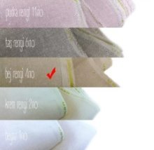Тканина рівномірна (32ct) Beige (80% Льон, 20% Поліестер) 180см Ugur Ipek Italy Linen