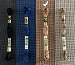 Канва Пластикова №14 (№3863) (55кл./10 см)