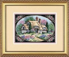 Набір для вишивання хрестиком "Зачарований котедж//Enchanted Cottage" DIMENSIONS