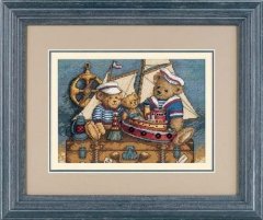 Набір для вишивання хрестиком "Ахой! Ведмеді//Ahoy! Bears" DIMENSIONS