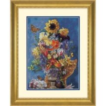 Набір для вишивання хрестиком "Garden In Gold//Сад в золоті" DIMENSIONS