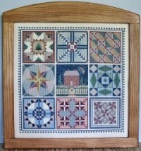 LF-66 Схема "Country Patchwork Blocks" Linda Myers