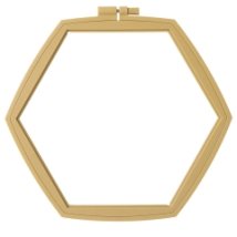 ABS2624-2 П'яльця пластикові (шестикутні) 26х24см