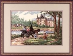 Набір для вишивання хрестиком "Леді Шато//M'Lady's Chateau" DIMENSIONS 03790