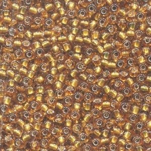 Бисер 02048» Golden Olive *Mill Hill