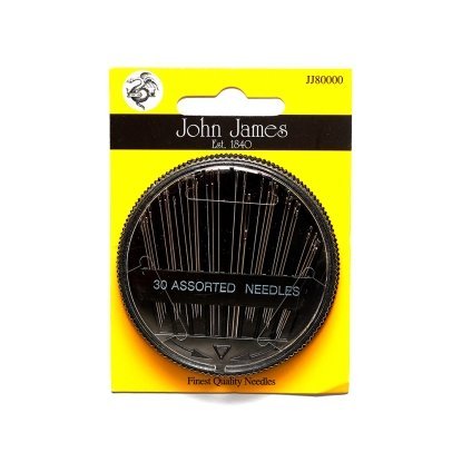 30 Sewing needles (30шт) Набір швейних голок John James (Англія)