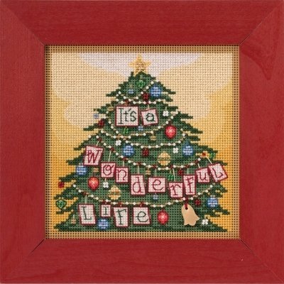 Набор для вышивания "It's a Wonderful Life//Это чудесная жизнь" Mill Hill